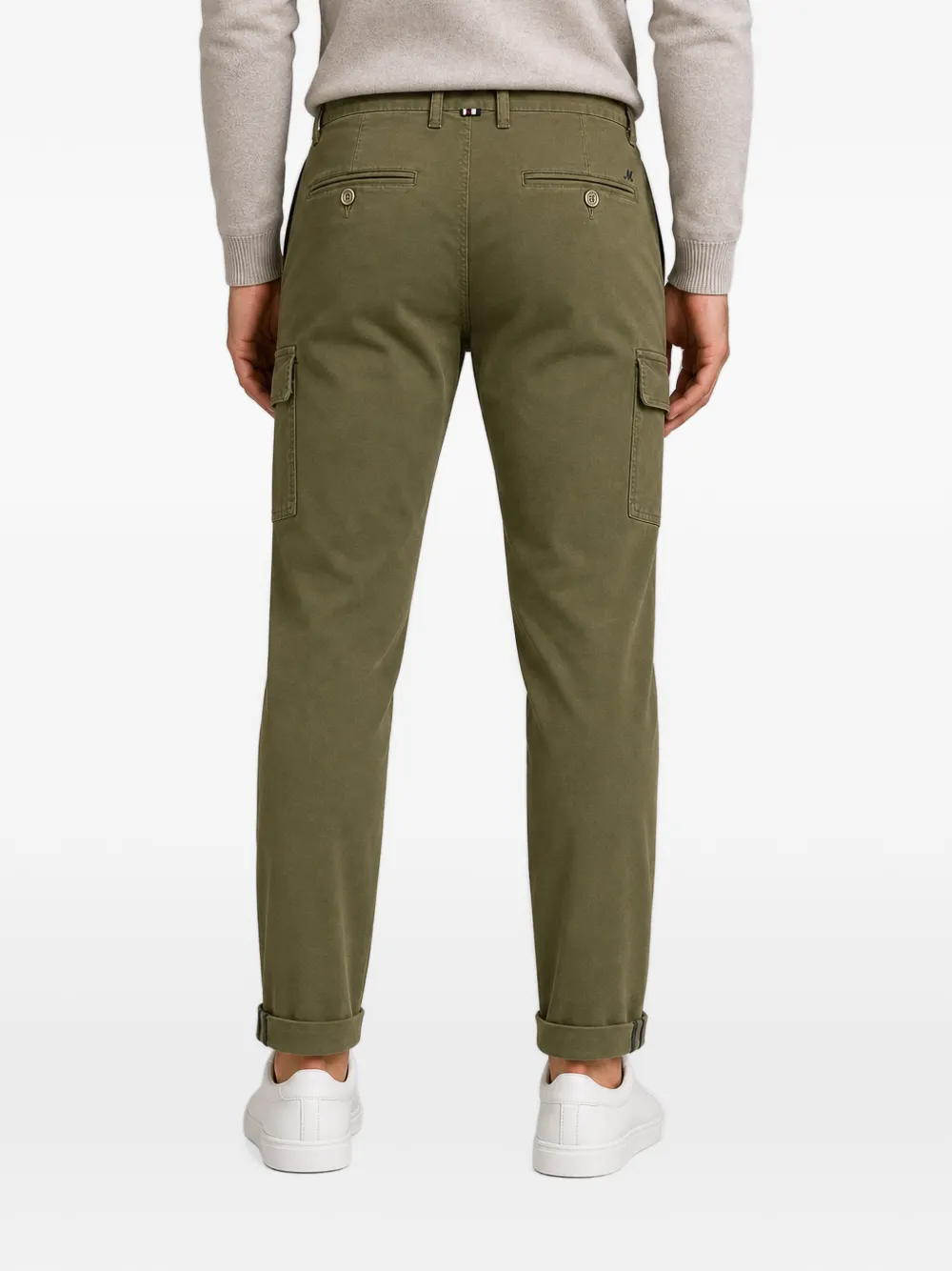 Mason's Torino straight cargobroek Groen