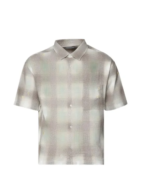 Nahmias check short-sleeve shirt