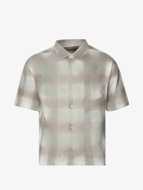 Nahmias check short-sleeve shirt