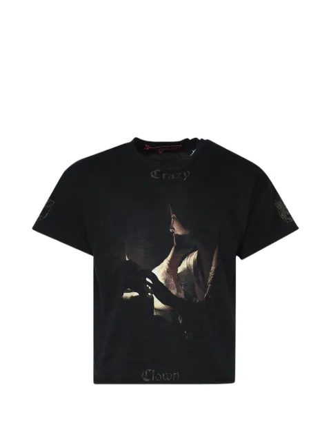 Crazy Clown L.A. Georges de La Tour-print T-shirt