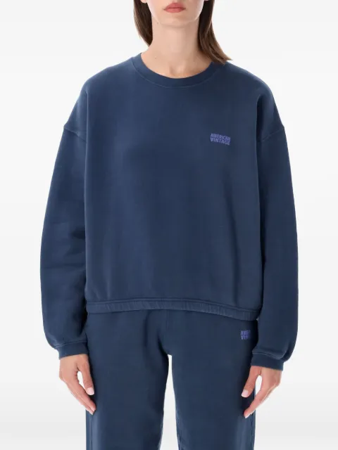 American Vintage Izubird logo-print sweatshirt