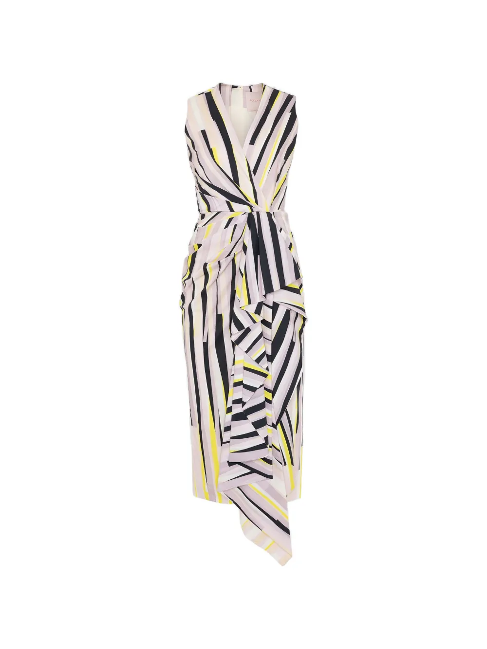 Roksanda Esra striped asymmetric dress - Toni neutri