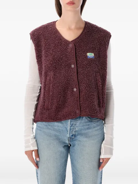 American Vintage Hoktown fleece gilet