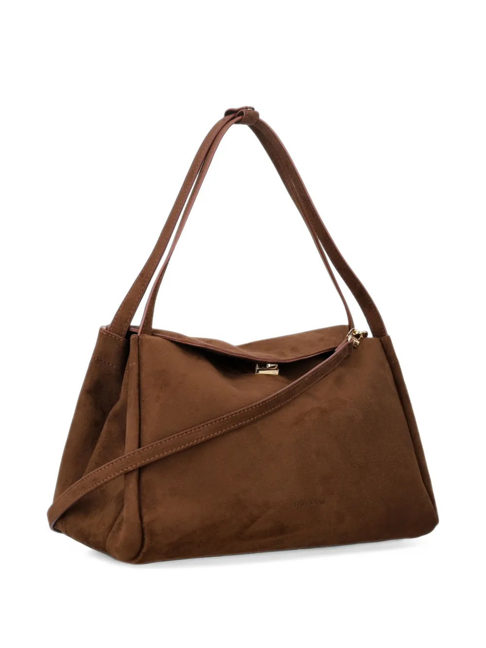 Themoirè Calipso Trunk tote bag Bruin
