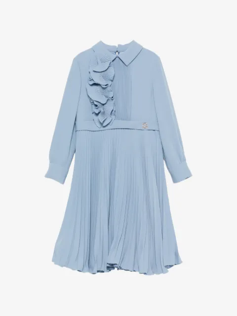 ELIE SAAB JUNIOR pleated ruffled dress