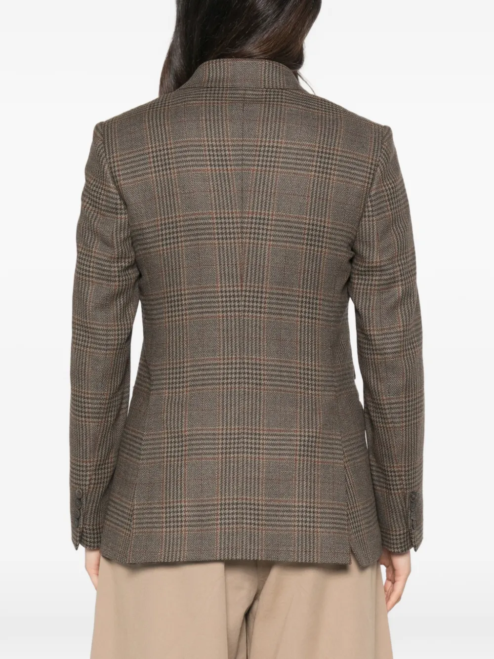 Max Mara Geruite blazer Bruin