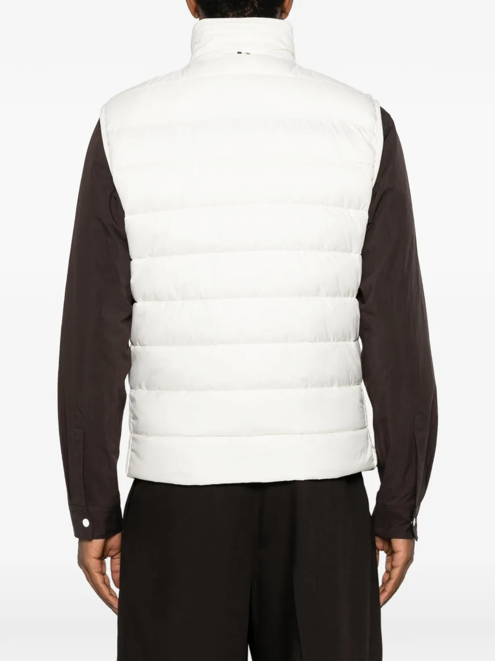 BOSS Gewatteerde bodywarmer Wit