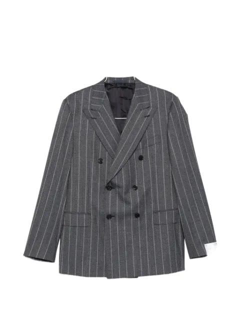 Caruso pinstriped double-breasted suit
