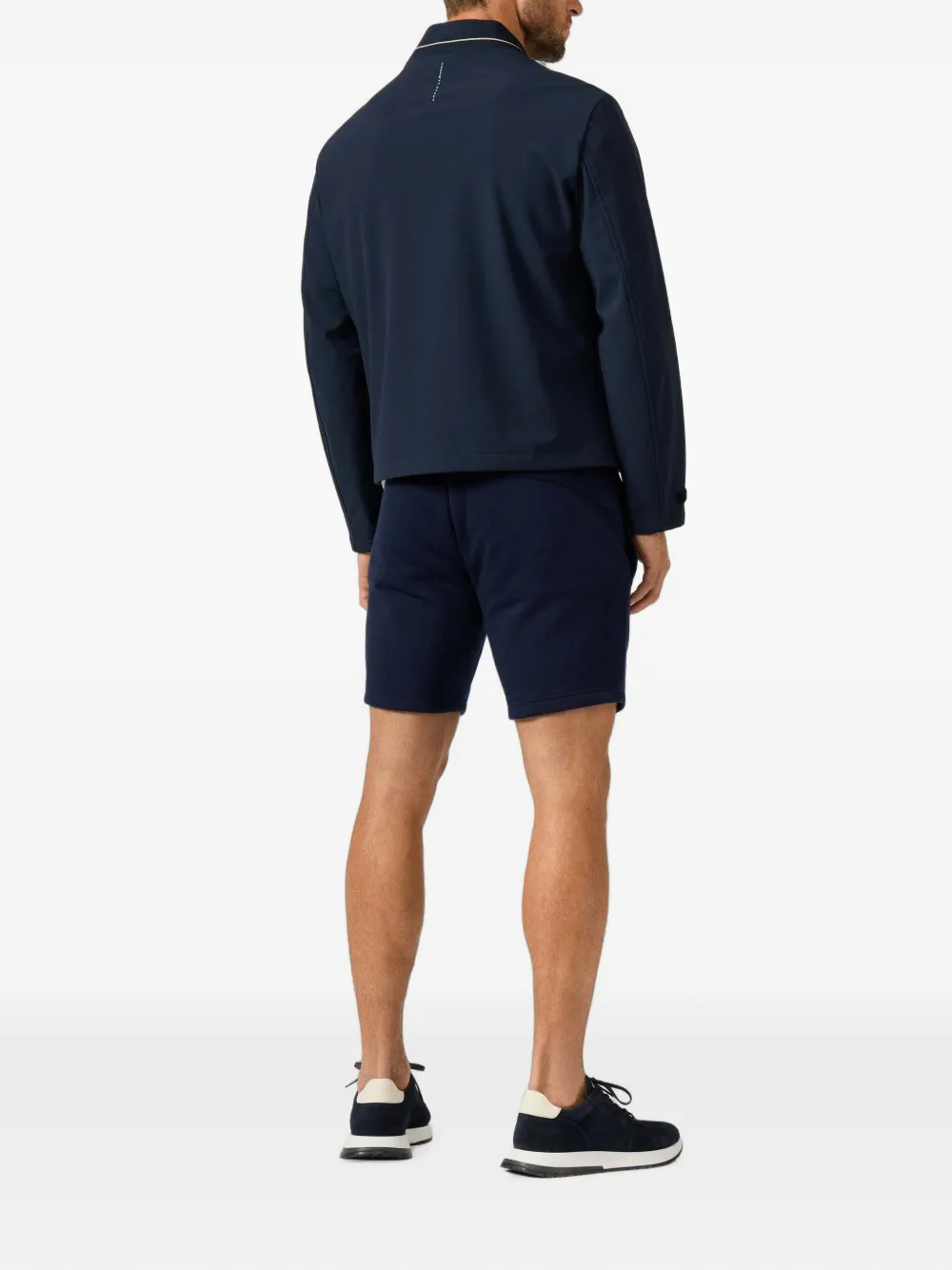 Hackett London Softshell bomberjack Blauw