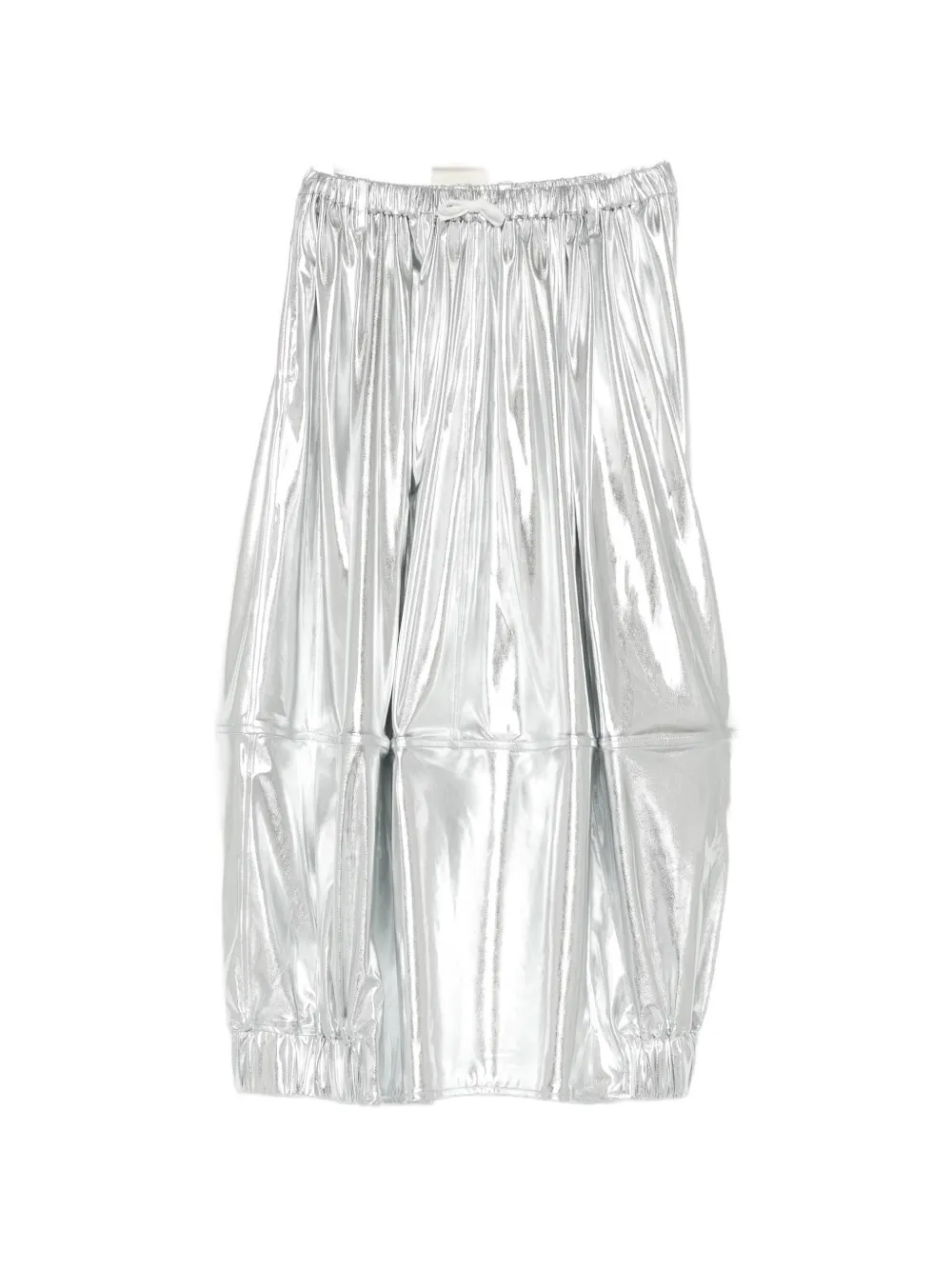 Melitta Baumeister Metallic Pencil Skirt In Silber