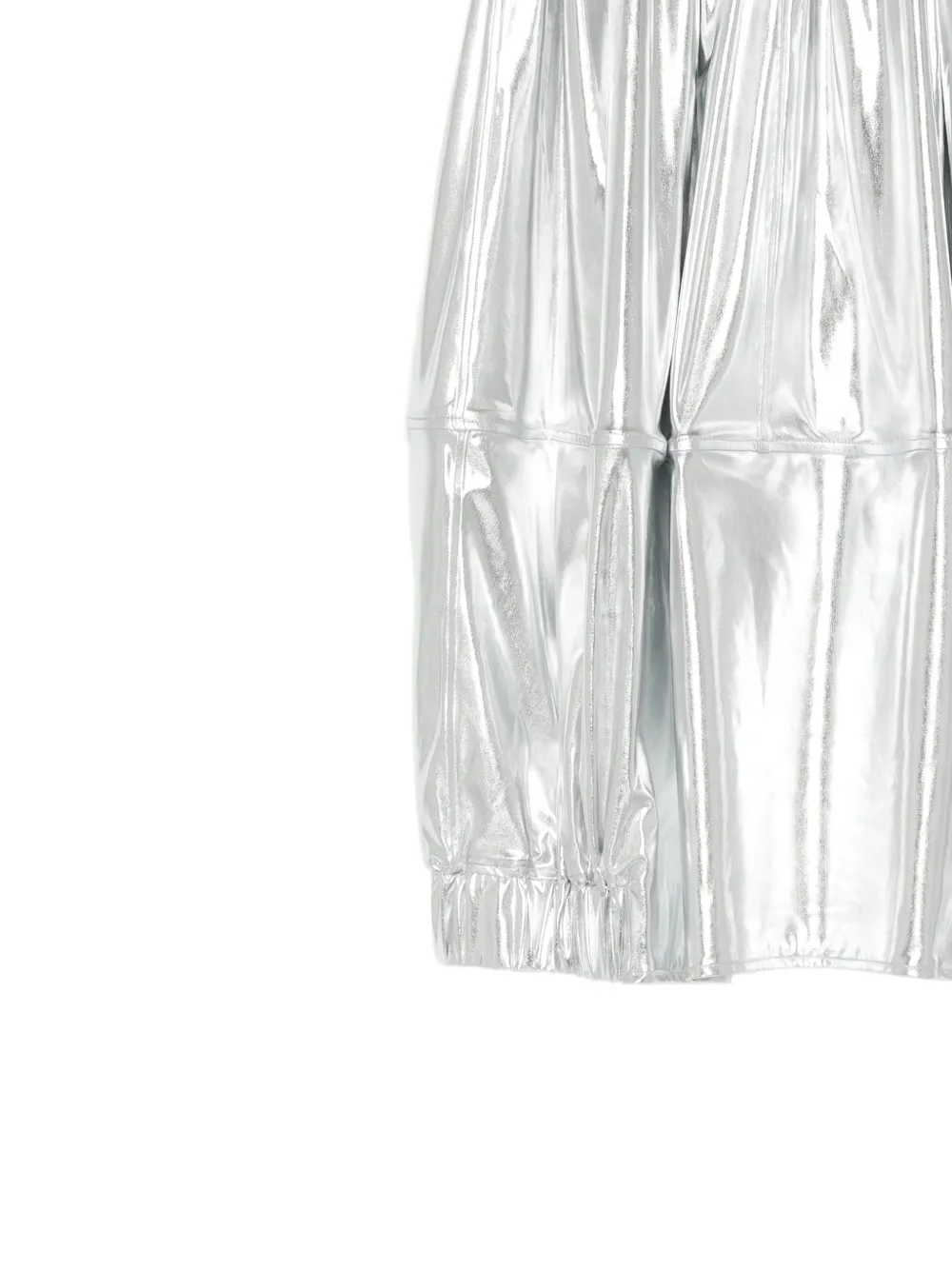 Melitta Baumeister Metallic kokerrok Zilver