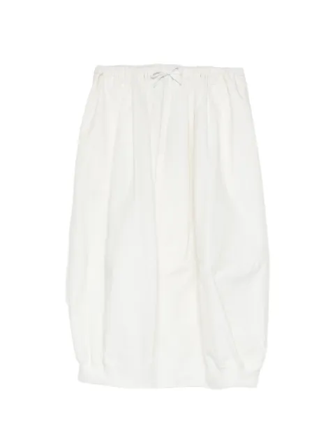 Melitta Baumeister drawstring-waist gathered skirt