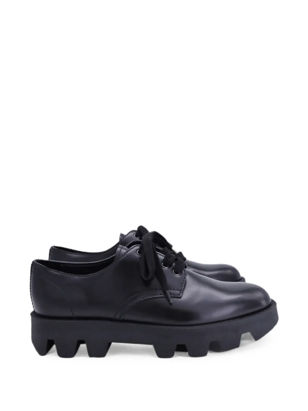 Prada Pre-Owned Rocksand Derby shoes - Schwarz
