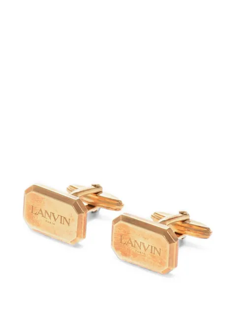 Lanvin logo cufflinks