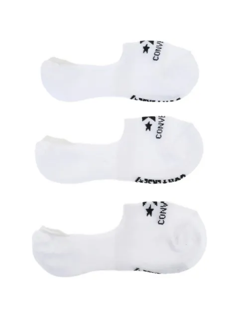 Converse ultra-low logo-print socks (set of three)