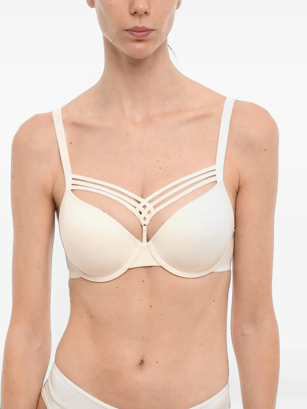 Marlies Dekkers Dame de Paris cut-out detail bra - Nude