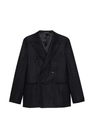 Comme Des Garçons Homme Deux ジップディテール ジャケット | ブルー