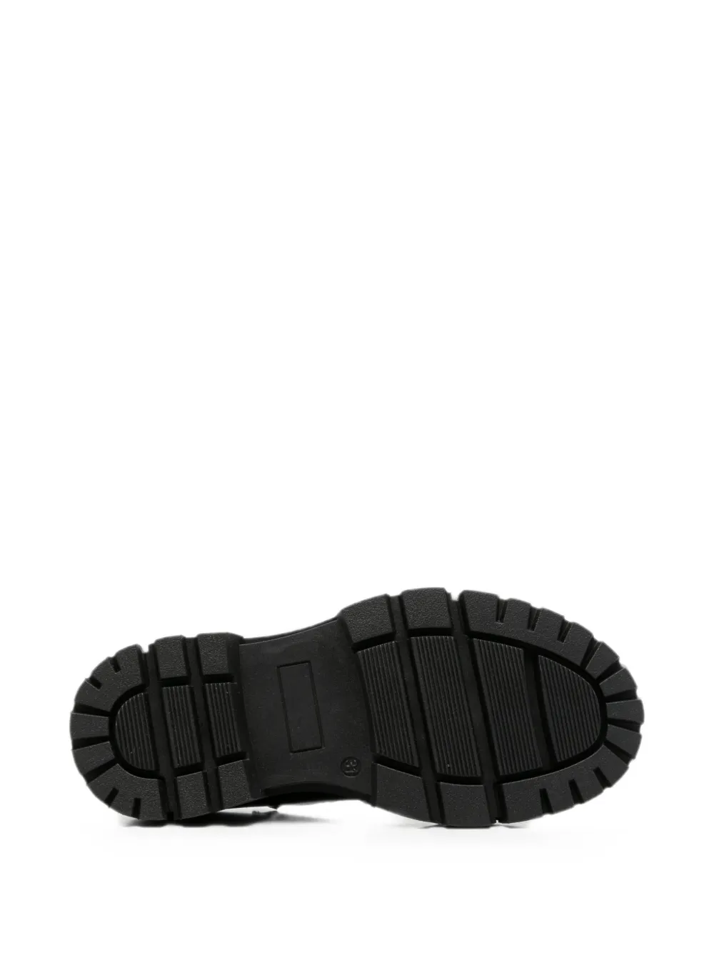 Elisabetta Franchi La Mia Bambina chunky-sole ballerinas Zwart