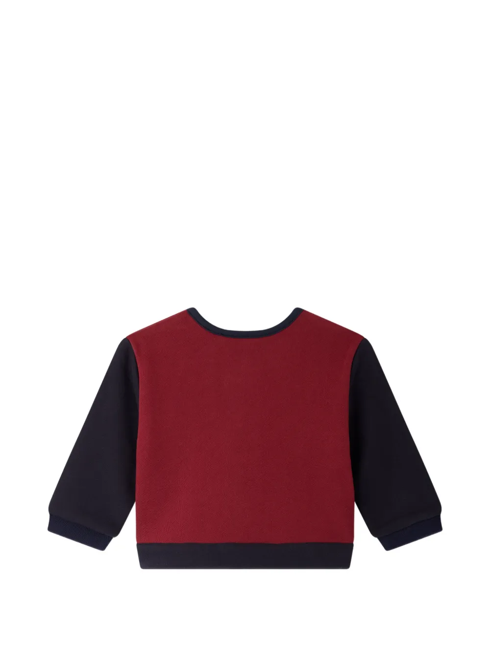 Bonpoint Trui met vossenpatch en knopen Rood