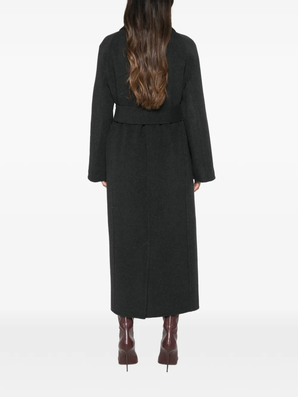 KHAITE Romare Coat in Grey, view 4