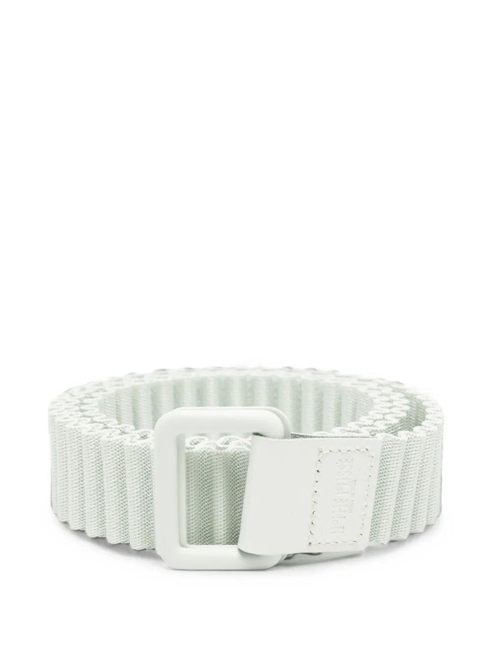 Homme Plissé Issey Miyake pleated square-buckle belt - Verde