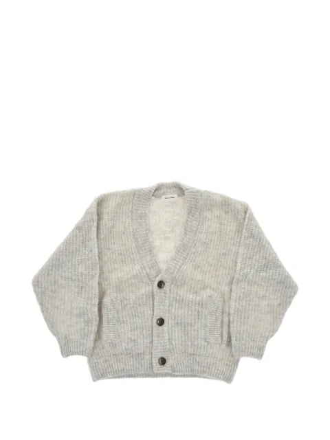 American Vintage Kids V-neck knitted cardigan