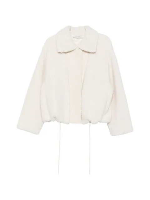 Sportmax chaqueta con hebilla en el cuello