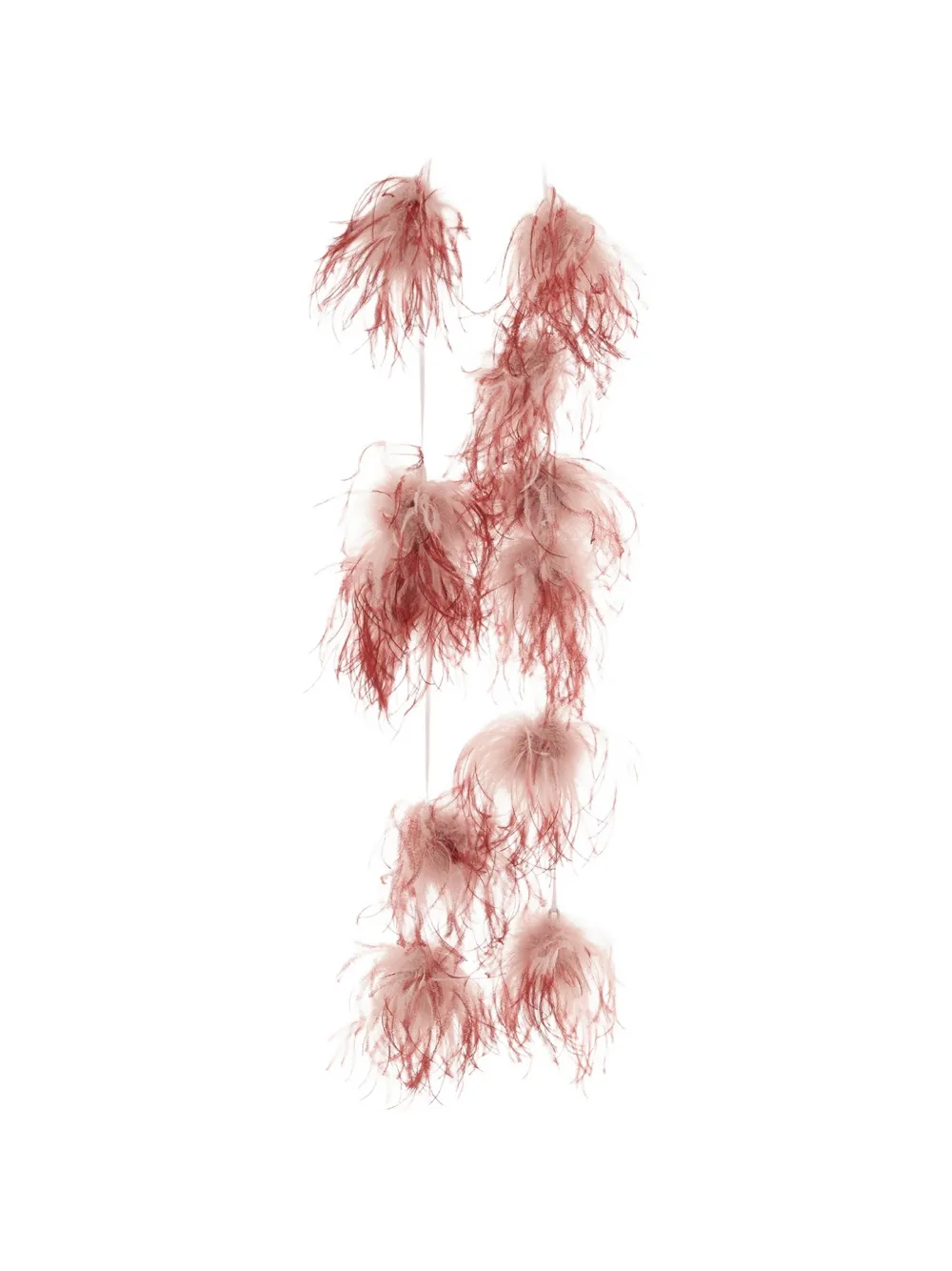 16Arlington Sciarpa Alessi con pompon - Rosa