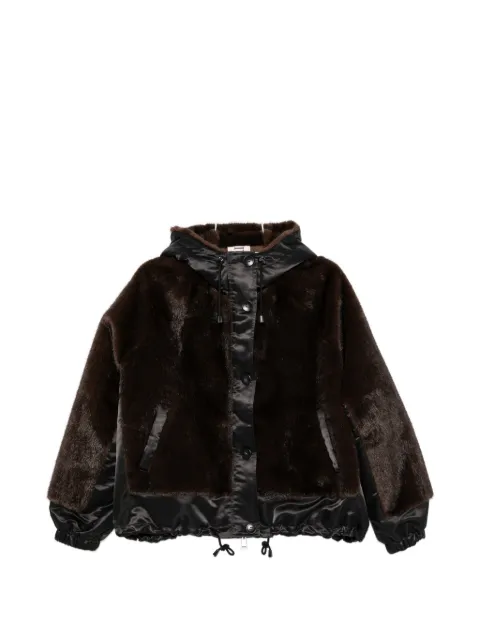 VALENTINI 1972 zip-fastening hooded jacket