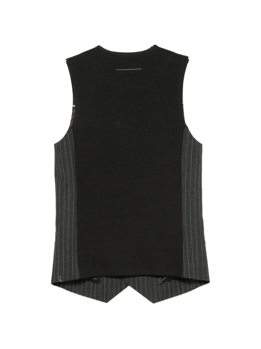 MM6 Maison Margiela Gilet met krijtstreep Grijs