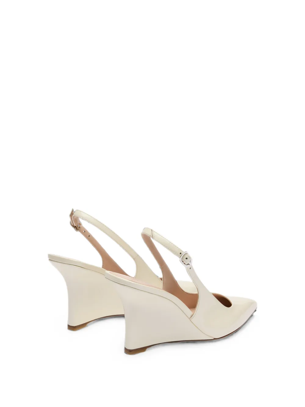 Stuart Weitzman Vinnie wedge sandals Beige