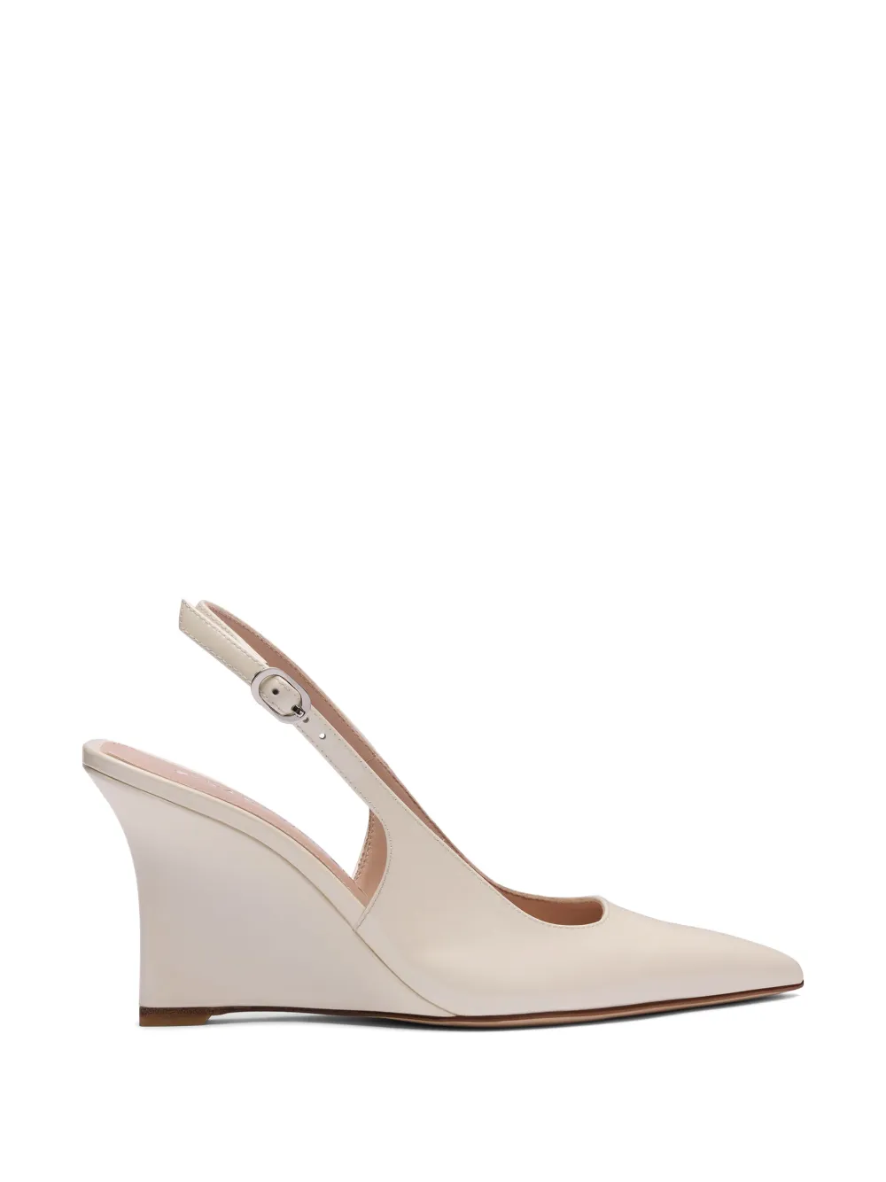 Stuart Weitzman Vinnie wedge sandals Beige