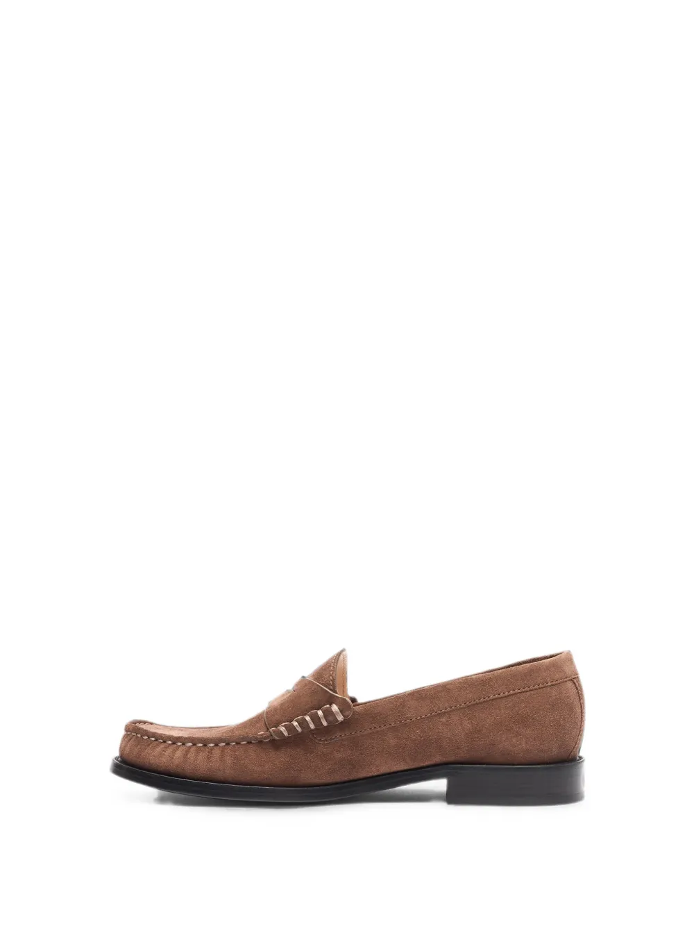 Stuart Weitzman Lottie suede loafers Bruin