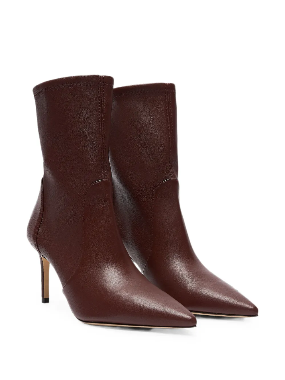 Stuart Weitzman Stuart Power pointed-toe ankle boots Bruin