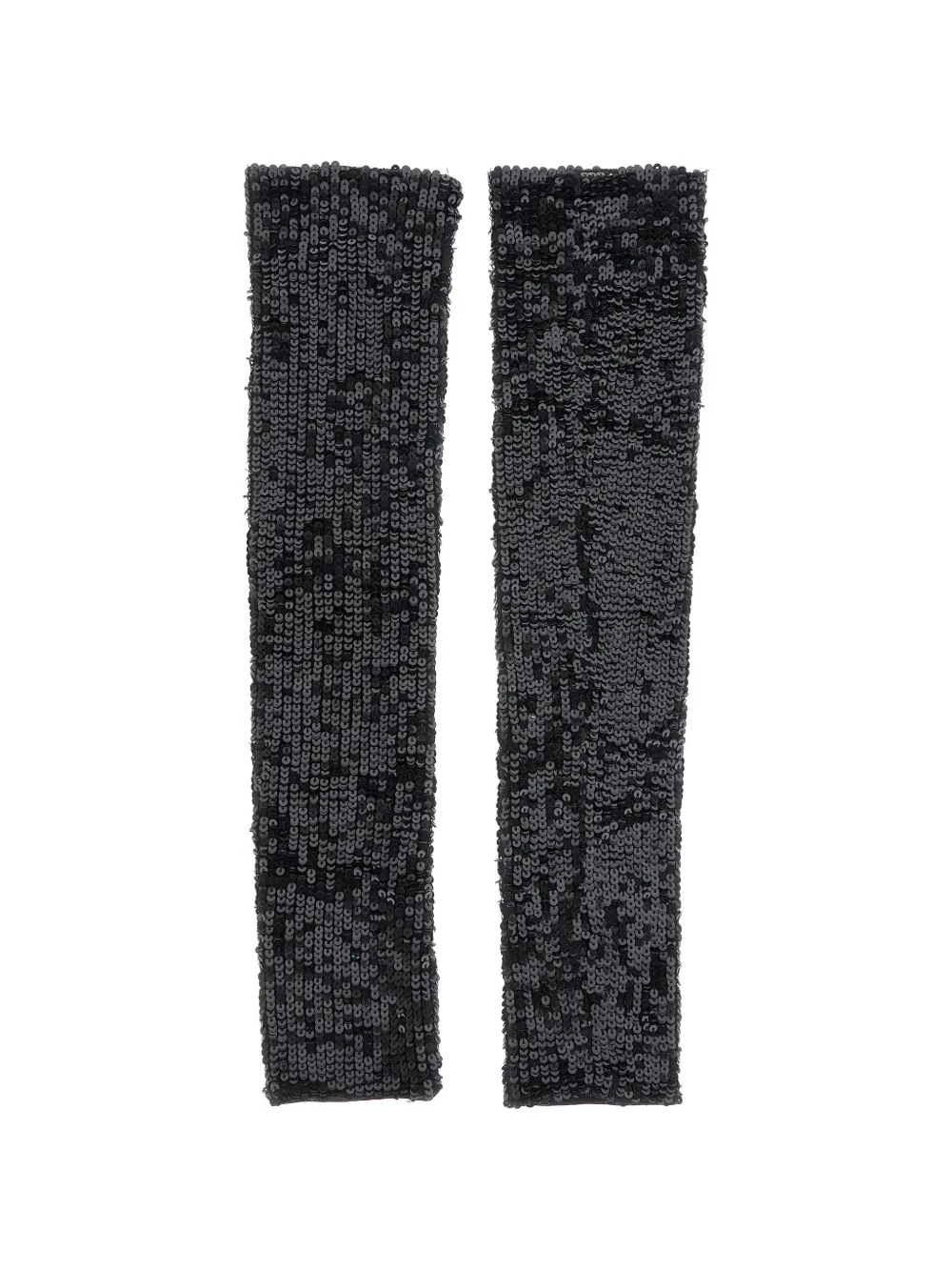 P.A.R.O.S.H. Armwarmers verfraaid met pailletten Zwart