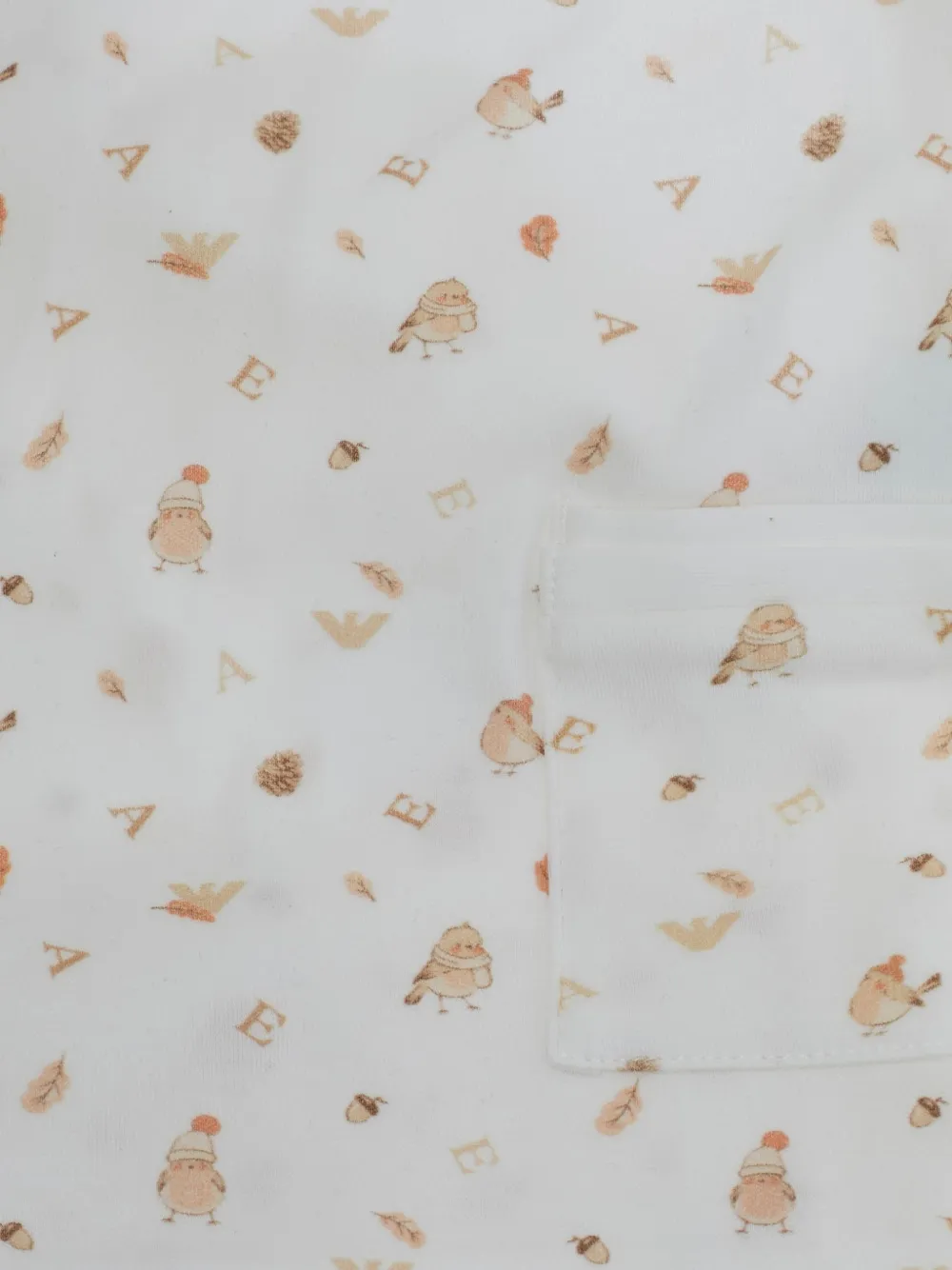 Emporio Armani Kids graphic-print pyjama set Wit