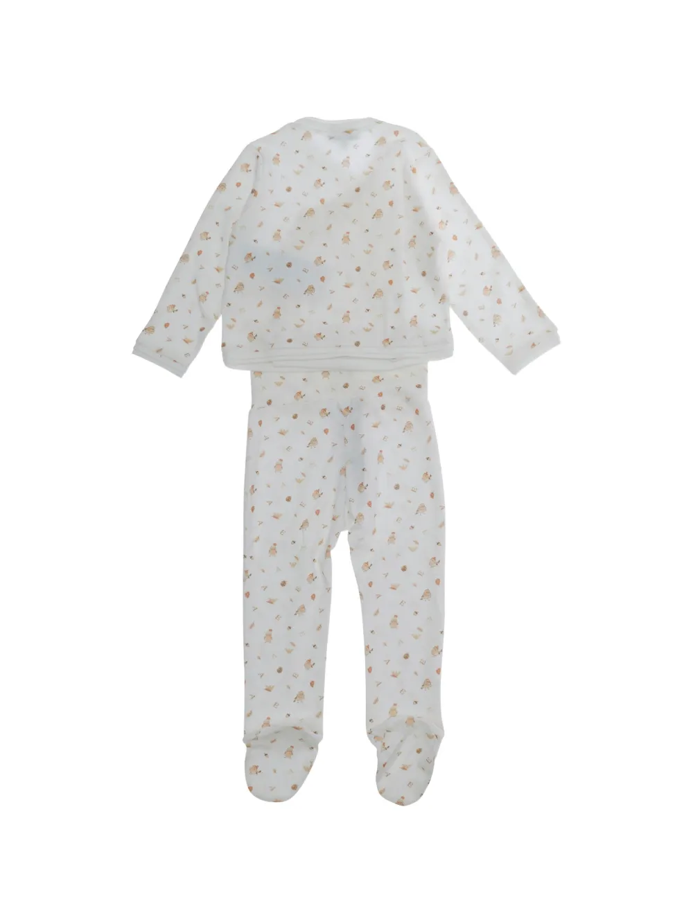 Emporio Armani Kids graphic-print pyjama set Wit