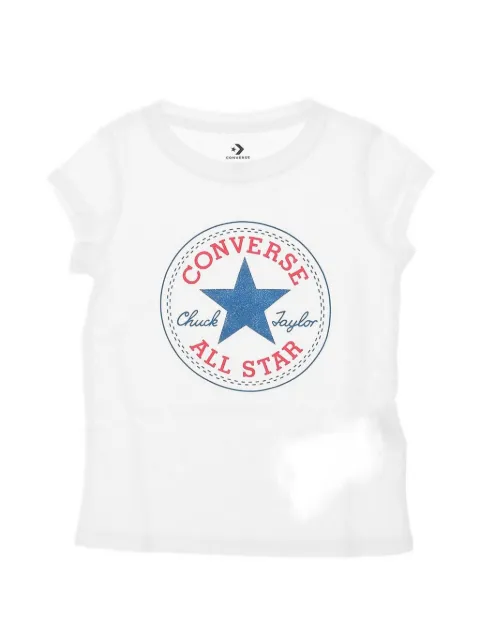 Converse Kids Chuck Taylor logo-print T-shirt