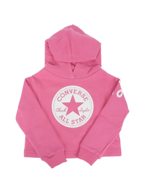 Converse Kids All Star logo-print hoodie