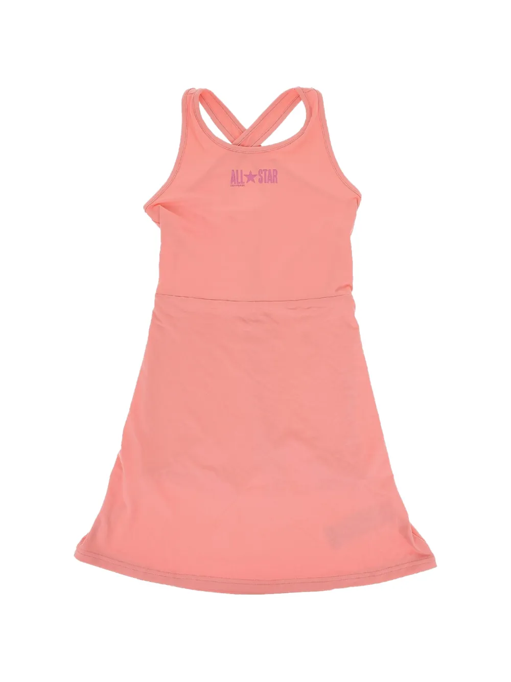 Converse Kids robe All Star à design croisé sur le devant - Rose