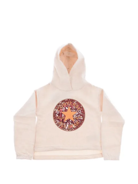 Converse Kids logo-print hoodie