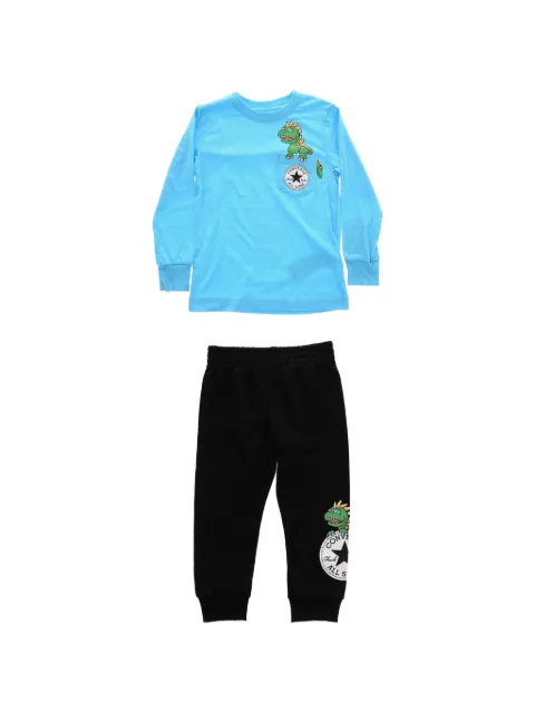 Converse Kids dinosaur-print tracksuit 