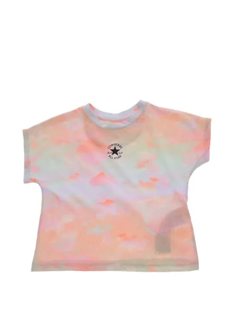 Converse Kids camiseta con motivo tie-dye