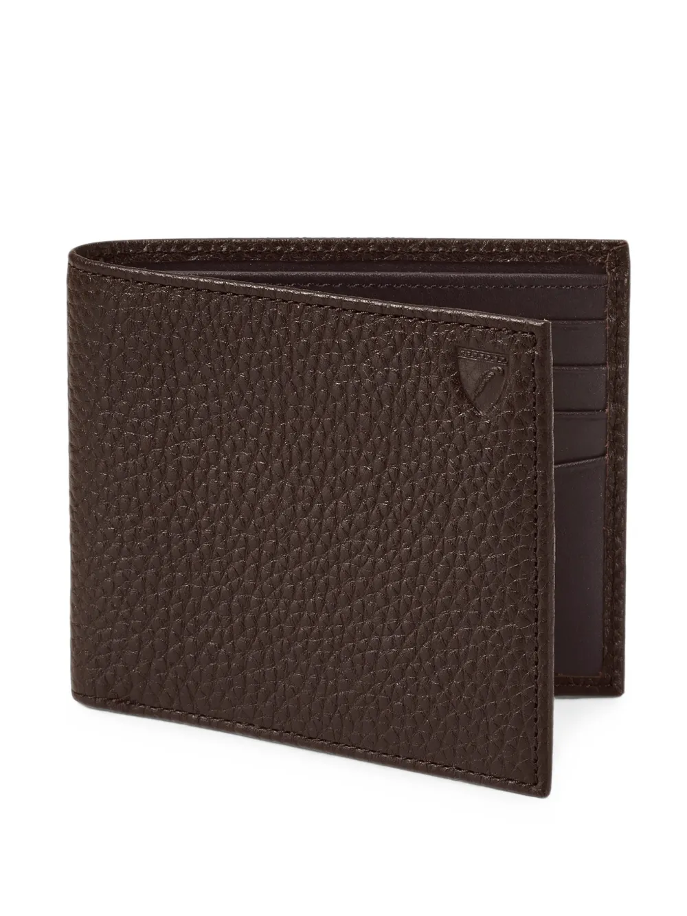 Aspinal Of London Portafoglio bi-fold in pelle - Marrone