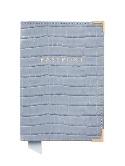 Aspinal Of London funda para pasaporte en piel