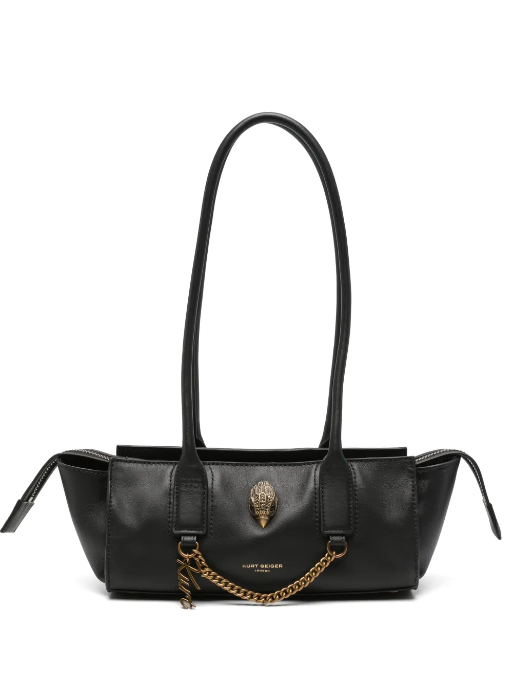 Kurt Geiger London Sloane Eastwest schoudertas Zwart