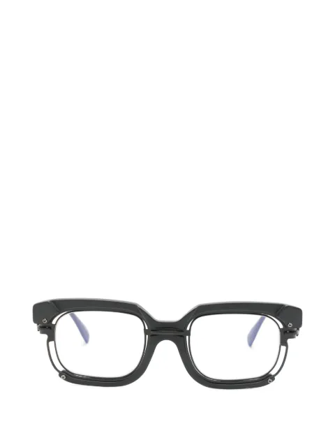 Kuboraum sculptural square-frame glasses