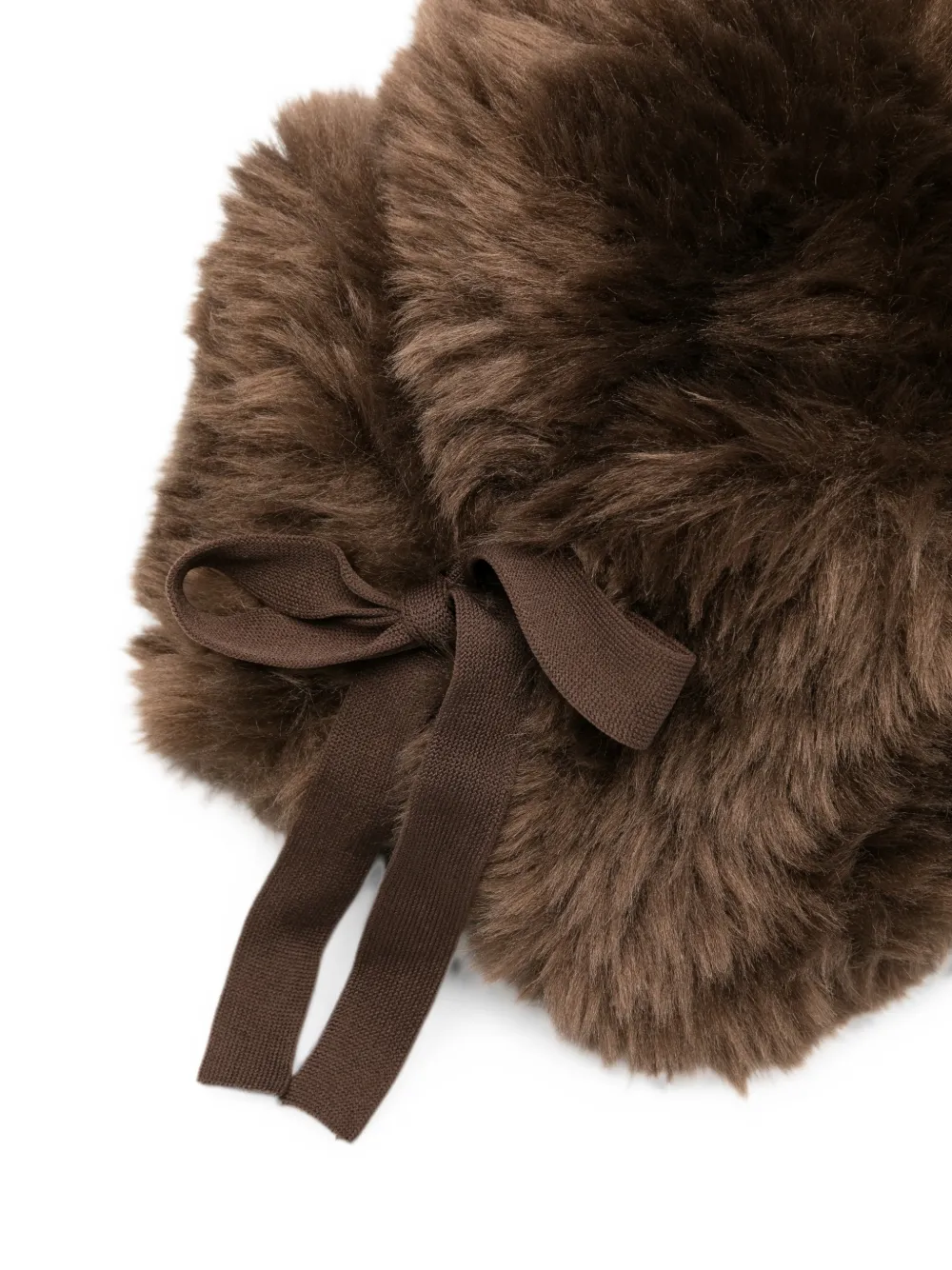 P.A.R.O.S.H. Prime hoed met strikdetail Bruin