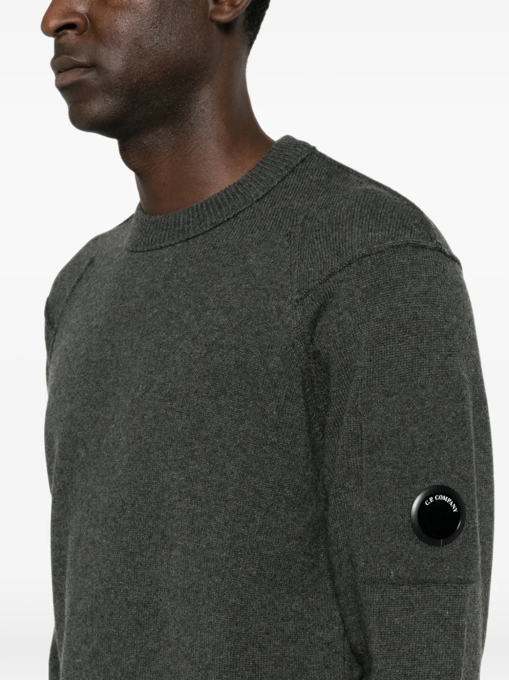 C.P. Company Trui met ronde hals Grijs