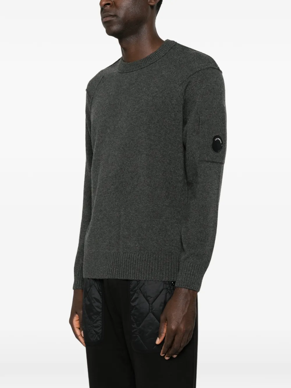 C.P. Company Trui met ronde hals Grijs